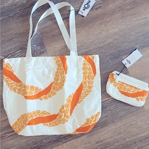 Aloha collection limited-edition Ilima pouch and tote